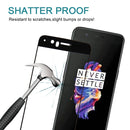 For OnePlus 5 0.3mm 9H Surface Hardness 3D Curved Silk-screen Full Screen Tempered Glass Screen Protector(Black)