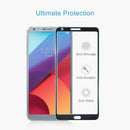 For LG G6 0.3mm 9H Surface Hardness 2.5D Curved Silk-screen Full Screen Tempered Glass Screen Protector(Black)