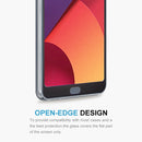 For LG G6 0.3mm 9H Surface Hardness 2.5D Curved Silk-screen Full Screen Tempered Glass Screen Protector(Black)