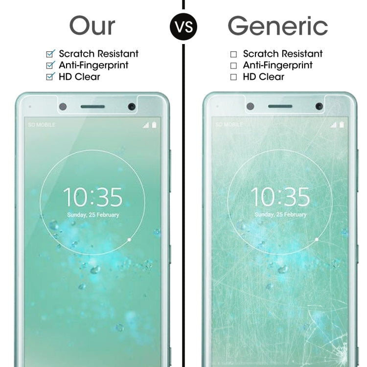For Sony Xperia XZ2 Compact 0.26mm 9H Surface Hardness 2.5D Explosion-proof Tempered Glass Screen Film