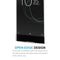 For Sony Xperia XA1 0.33mm 9H Surface Hardness 3D Curved Full Screen Tempered Glass Screen Protector(Black)