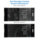 For Sony Xperia XA1 0.33mm 9H Surface Hardness 3D Curved Full Screen Tempered Glass Screen Protector(Black)
