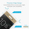 For Sony Xperia XA1 0.33mm 9H Surface Hardness 3D Curved Full Screen Tempered Glass Screen Protector(Gold)