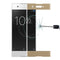 For Sony Xperia XA1 0.33mm 9H Surface Hardness 3D Curved Full Screen Tempered Glass Screen Protector(Gold)