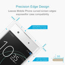 For Sony Xperia XA1 0.33mm 9H Surface Hardness 3D Curved Full Screen Tempered Glass Screen Protector(Transparent)