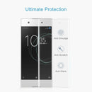 For Sony Xperia XA1 0.33mm 9H Surface Hardness 3D Curved Full Screen Tempered Glass Screen Protector(Transparent)