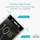 For Sony Xperia XA1 Ultra 0.33mm 9H Surface Hardness 3D Curved Full Screen Tempered Glass Screen Protector(Black)
