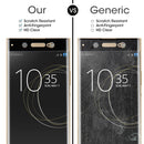 For Sony Xperia XA1 Ultra 0.33mm 9H Surface Hardness 3D Curved Full Screen Tempered Glass Screen Protector(Black)