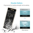 For Sony Xperia XA1 Ultra 0.33mm 9H Surface Hardness 3D Curved Full Screen Tempered Glass Screen Protector(Black)