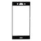 For Sony Xperia XZ1 0.26mm 9H Surface Hardness 3D Full Screen Tempered Glass Screen Protector(Black)