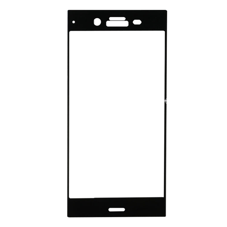For Sony Xperia XZ1 0.26mm 9H Surface Hardness 3D Full Screen Tempered Glass Screen Protector(Black)
