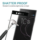 For Sony Xperia XZ1 0.26mm 9H Surface Hardness 3D Full Screen Tempered Glass Screen Protector(Black)
