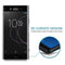 For Sony Xperia XZ1 0.26mm 9H Surface Hardness 3D Full Screen Tempered Glass Screen Protector(Black)