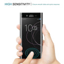 For Sony Xperia XZ1 0.26mm 9H Surface Hardness 3D Full Screen Tempered Glass Screen Protector(Black)