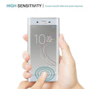 For Sony Xperia XZ1 0.26mm 9H Surface Hardness 3D Full Screen Tempered Glass Screen Protector(White)