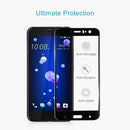 HTC U11 0.33mm 9H Surface Hardness Tempered Glass Screen Protector(Black)