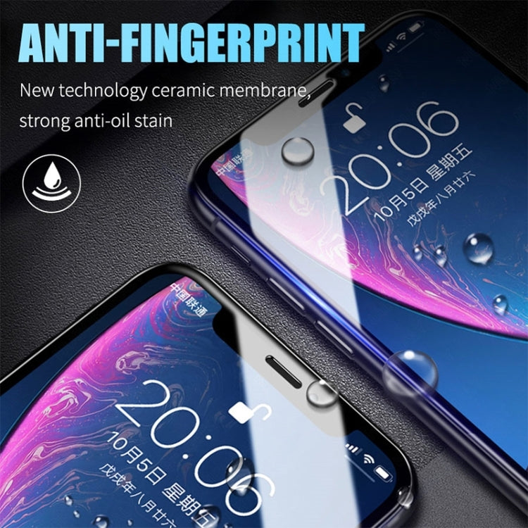 2.5D Full Glue Full Cover Ceramics Film for iPhone 6(Black)