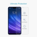 2 PCS 0.26mm 9H Surface Hardness 2.5D Full Screen Tempered Glass Film for Xiaomi Mi 8 Lite