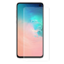 Edge Glue 3D Curved Edge Full Screen Tempered Glass Film for Galaxy S10+ (Transparent)