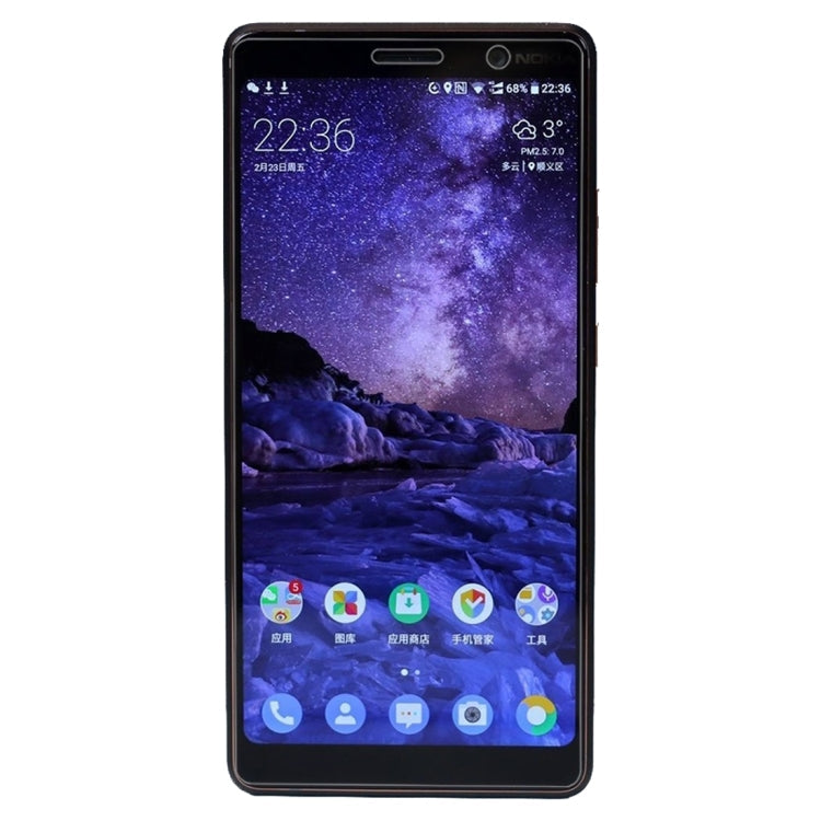 2 PCS for Nokia 7 Plus 0.26mm 9H Surface Hardness 2.5D Explosion-proof Tempered Glass Screen Film