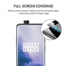 Full Glue 3D Curved Edge Full Screen Tempered Glass Film for OnePlus 7 Pro (Black)