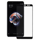 Ultra Thin 9H 3D HD Anti-burst Full Screen Carbon Fiber Tempered Glass Film for Xiaomi Redmi Note 5 (Black)