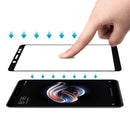 Ultra Thin 9H 3D HD Anti-burst Full Screen Carbon Fiber Tempered Glass Film for Xiaomi Redmi Note 5 (Black)
