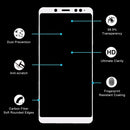 Ultra Thin 9H 3D HD Anti-burst Full Screen Carbon Fiber Tempered Glass Film for Xiaomi Redmi Note 5 (White)