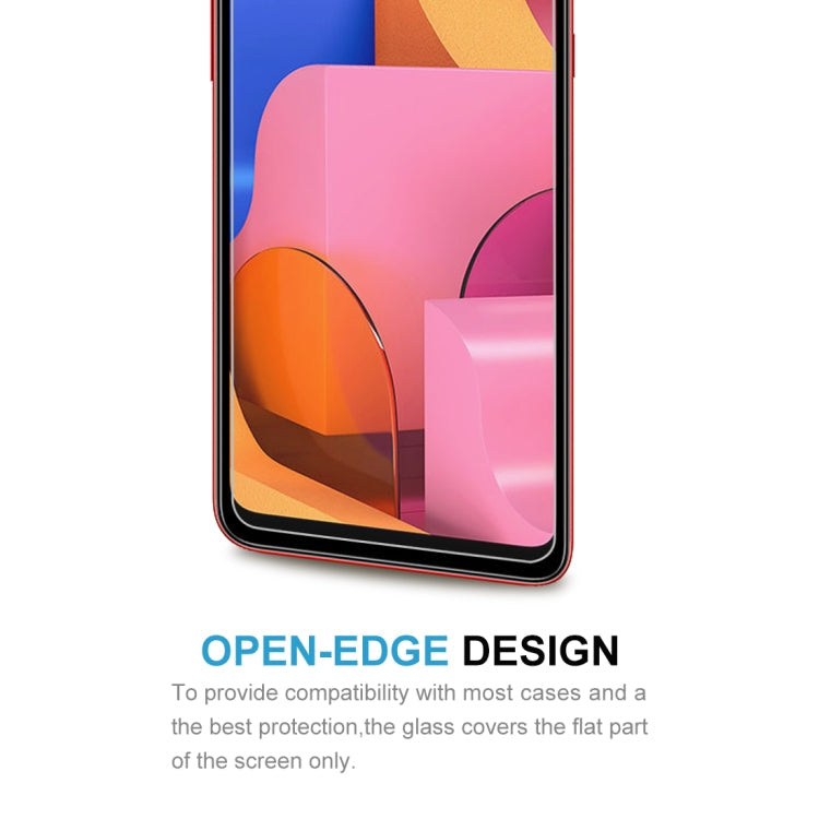 10 PCS 0.26mm 9H 2.5D Tempered Glass Film for Galaxy A20s