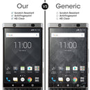 For BlackBerry Keyone 0.3mm 9H Surface Hardness 2.5D Explosion-proof Silk-screen Full Screen Tempered Glass Screen Protector