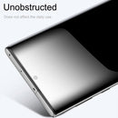 For Galaxy S10 5G 0.3mm 9H Surface Hardness 3D Curved Edge Glue Curved Full Screen Tempered Glass Film, Fingerprint Unlock Is Supported(Black)