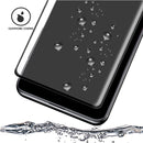 For Galaxy S10 5G 0.3mm 9H Surface Hardness 3D Curved Edge Glue Curved Full Screen Tempered Glass Film, Fingerprint Unlock Is Supported(Black)