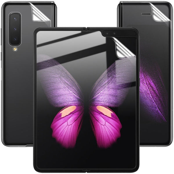 1 Sets IMAK Curved Full Screen Hydrogel Film (Outer Screen + Back + Inner Screen) for Galaxy Fold