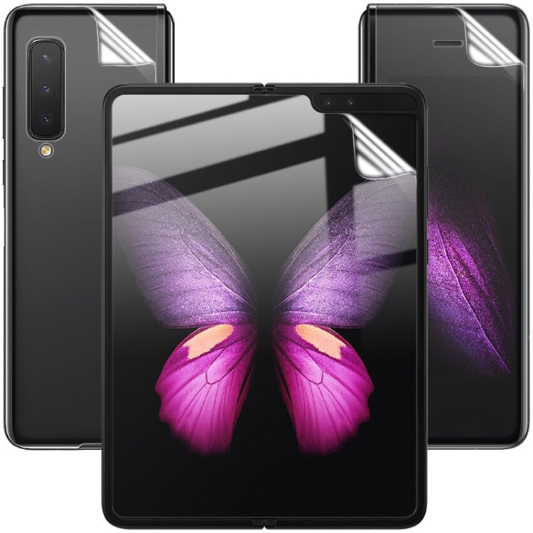 1 Sets IMAK Curved Full Screen Hydrogel Film (Outer Screen + Back + Inner Screen) for Galaxy Fold