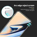MOFI 9H 3D Curved Heat Bending Full Screen Tempered Glass Film for OnePlus 7 Pro (Black)