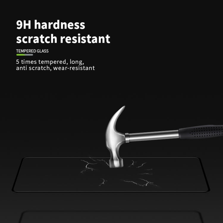 MOFI 9H 3D Curved Heat Bending Full Screen Tempered Glass Film for OnePlus 7 Pro (Black)