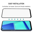 For OPPO A72 9D Full Glue Full Screen Tempered Glass Film
