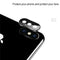 Titanium Alloy Metal Camera Lens Protector Tempered Glass Film for iPhone XS(Gold)