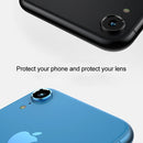 10 PCS Titanium Alloy Metal Camera Lens Protector Tempered Glass Film for iPhone XR(Gold)