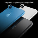 10 PCS Titanium Alloy Metal Camera Lens Protector Tempered Glass Film for iPhone XR(Gold)