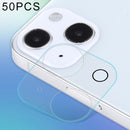 50 PCS HD Rear Camera Lens Protector Tempered Glass Film For iPhone 13