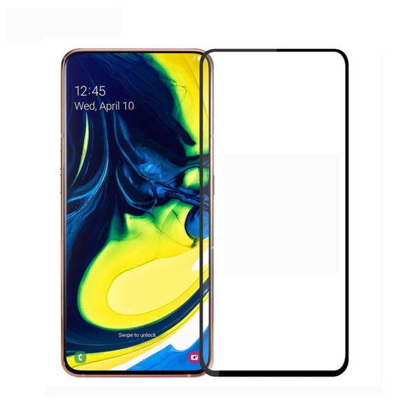 MOFI 9H 2.5D Full Screen Tempered Glass Film for Galaxy A80 / A90 (Black)