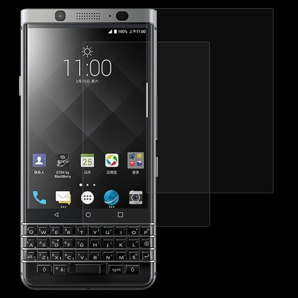 2 PCS for BlackBerry Keyone 0.26mm 9H Surface Hardness 2.5D Curved Edge Tempered Glass Screen Protector