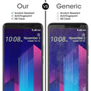 2 PCS for HTC U11+ 0.26mm 9H Surface Hardness 2.5D Curved Edge Tempered Glass Screen Protector