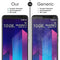 2 PCS for HTC U11+ 0.26mm 9H Surface Hardness 2.5D Curved Edge Tempered Glass Screen Protector