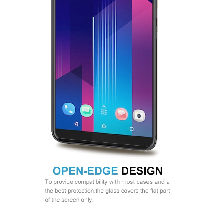 2 PCS for HTC U11+ 0.26mm 9H Surface Hardness 2.5D Curved Edge Tempered Glass Screen Protector