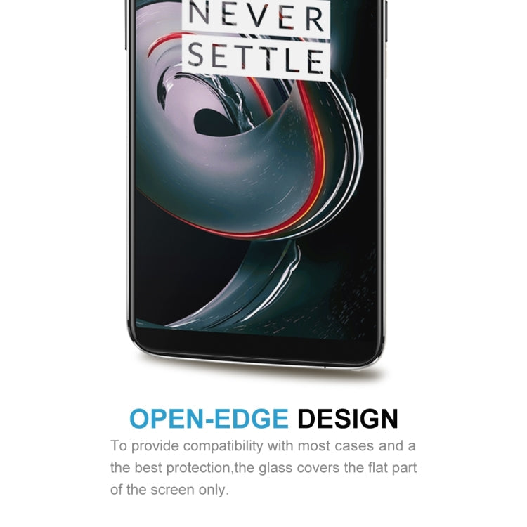 10 PCS for Oneplus 5T 0.26mm 9H Surface Hardness 2.5D Curved Edge Tempered Glass Screen Protector
