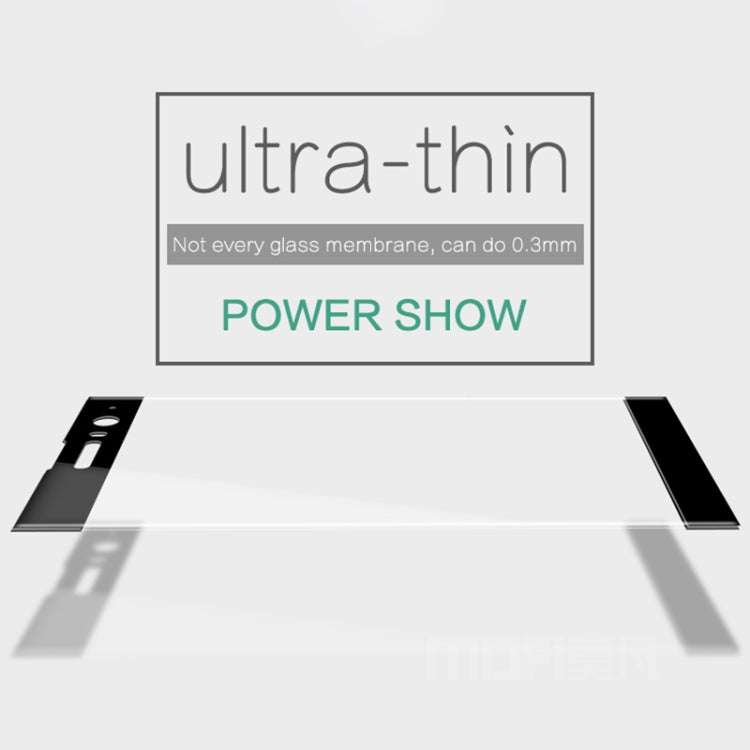 MOFI for Sony Xperia XA2 0.3mm 9H Surface Hardness 3D Curved Edge Anti-scratch HD Full Coverage Tempered Glass Screen Protector (Black)