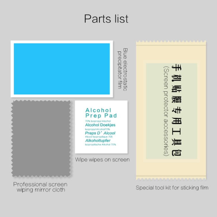 MOFI for Sony Xperia XA2 0.3mm 9H Surface Hardness 3D Curved Edge Anti-scratch HD Full Coverage Tempered Glass Screen Protector (Black)