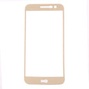 For LG K10 (2017) 0.3mm 9H Surface Hardness 2.5D Curved Silk-screen Full Screen Tempered Glass Screen Protector (Gold)